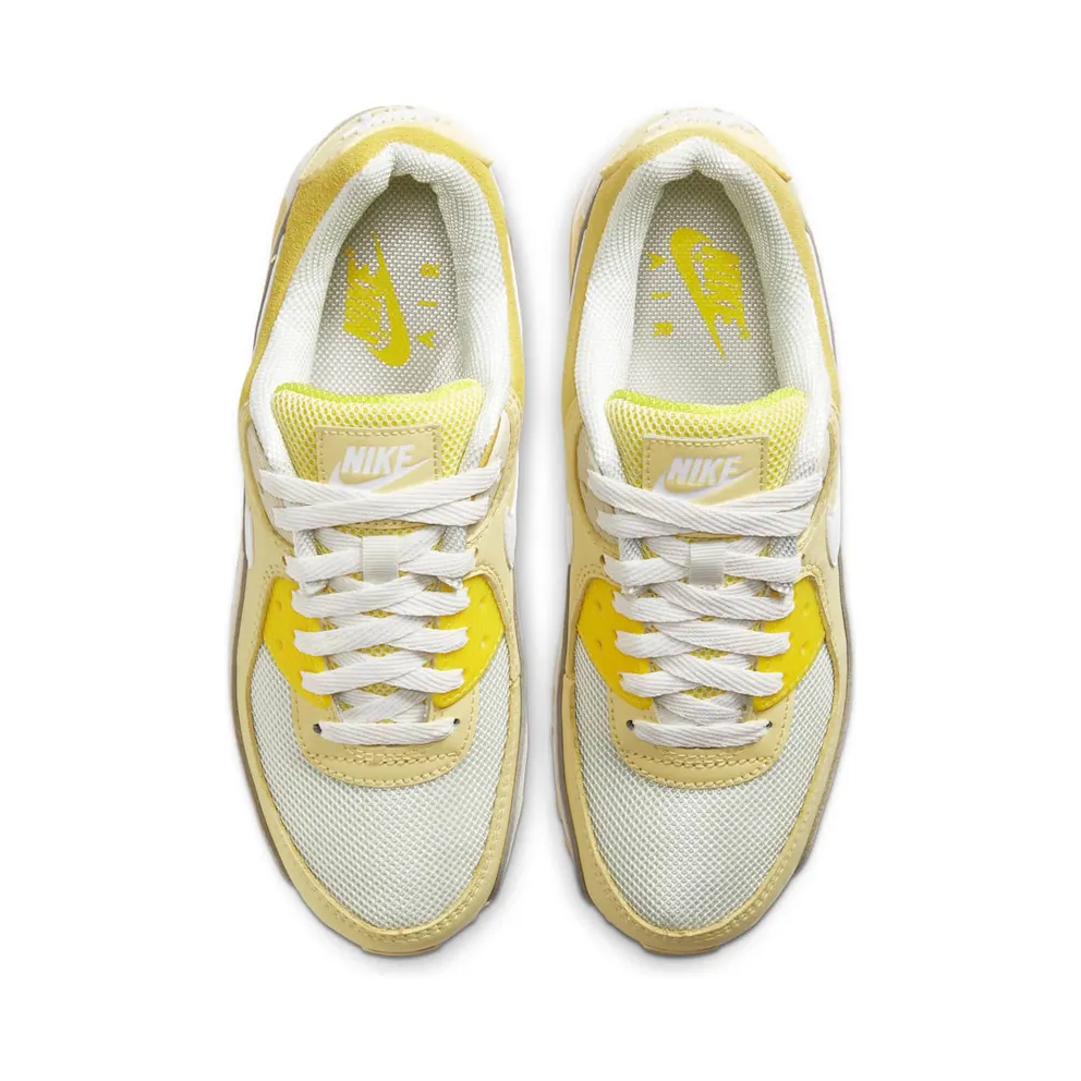 Nike Air Max 90 Recraft Lemon (W) Lemon/Sail-Bone (CW2654-700)