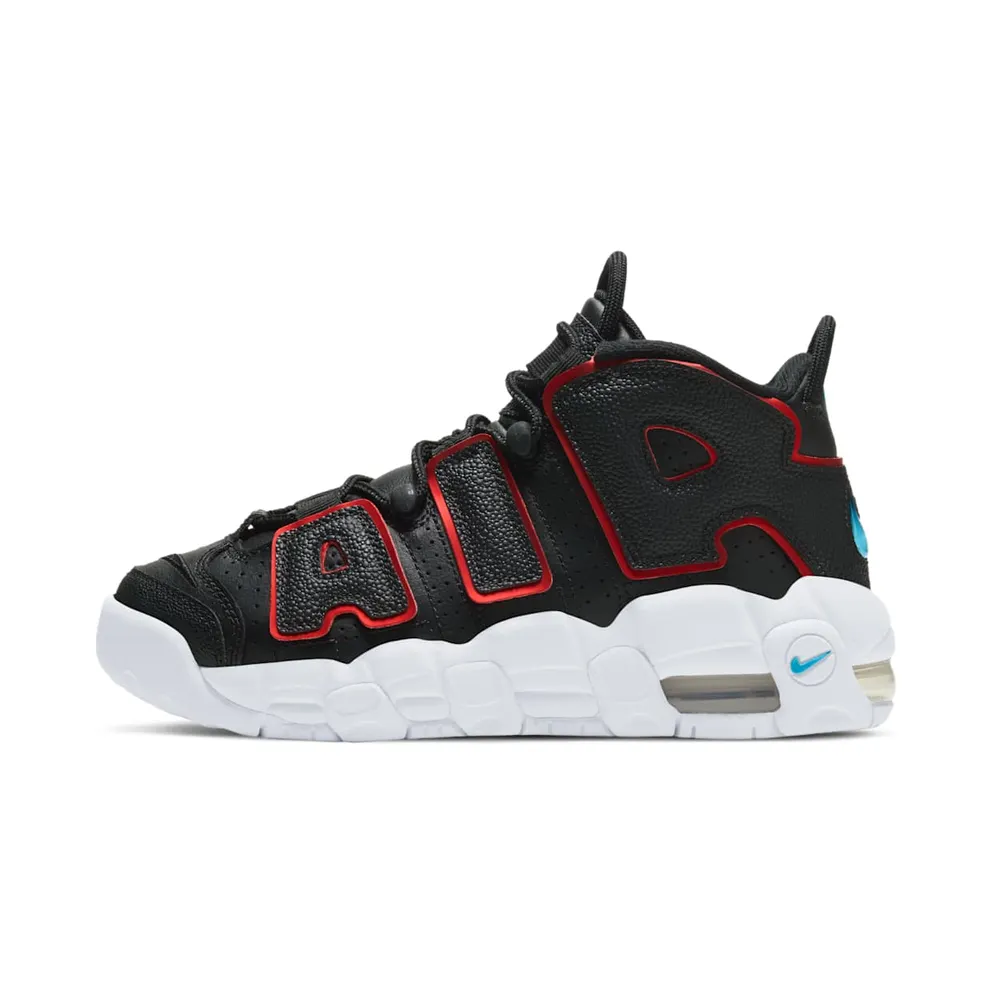 Nike Air More Uptempo Black University Red (DJ4610-001)