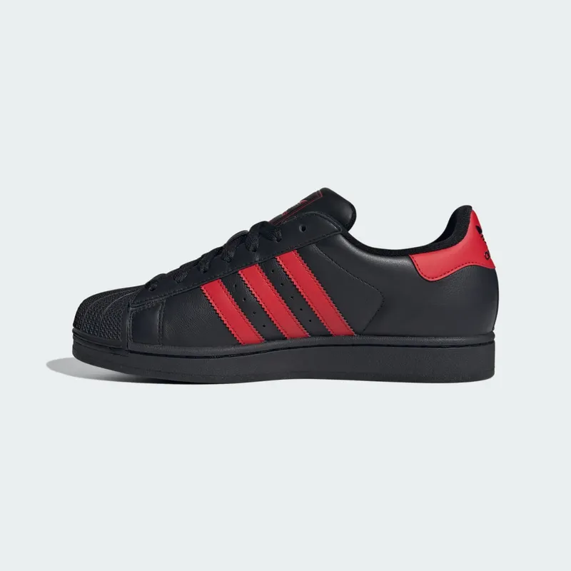 Adidas Superstar II Core Black / Better Scarlet / Core Black (IH4172)