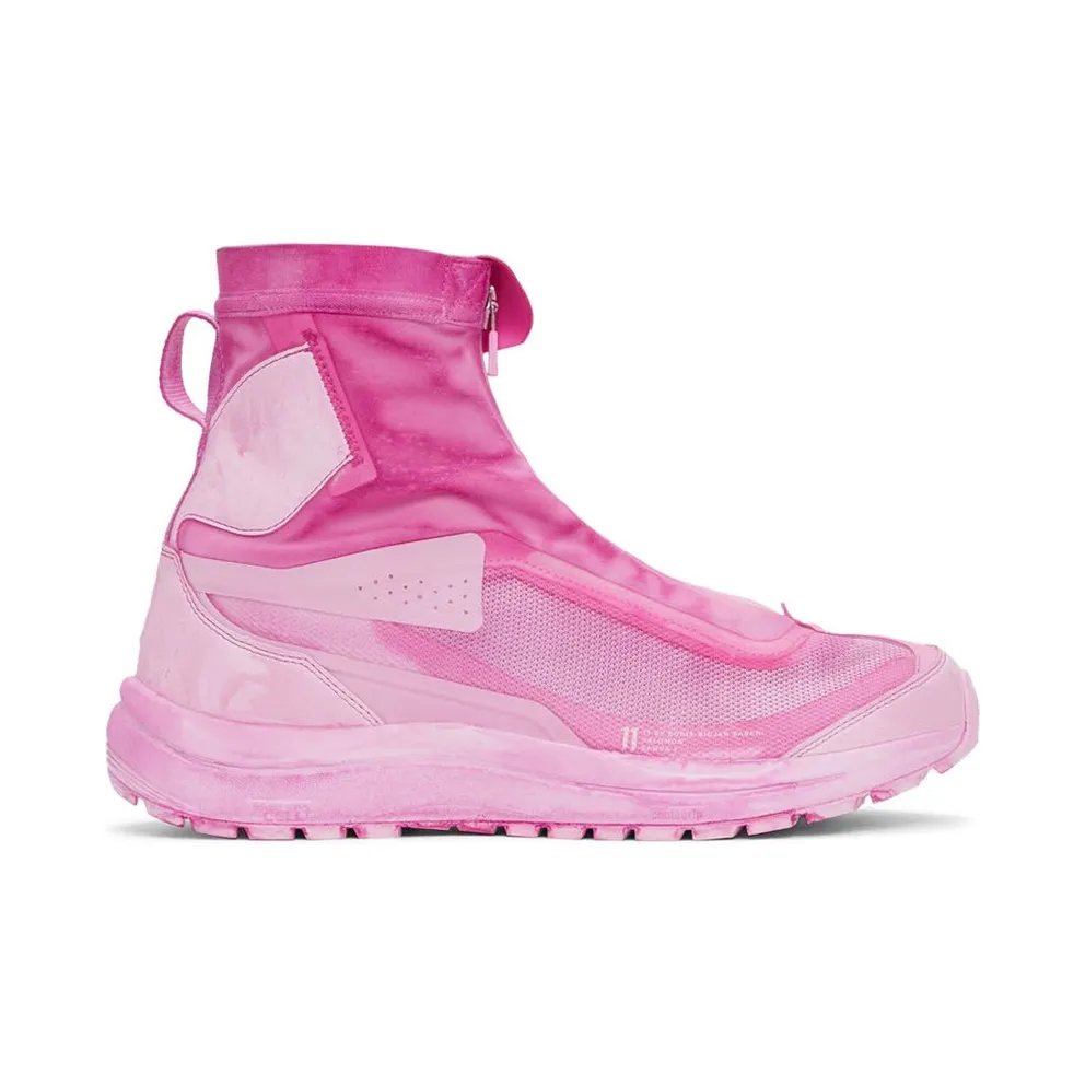 11 by Boris Bidjan Saberi Pink Salomon Edition High Bamba 2 Sneakers (152 11xS)