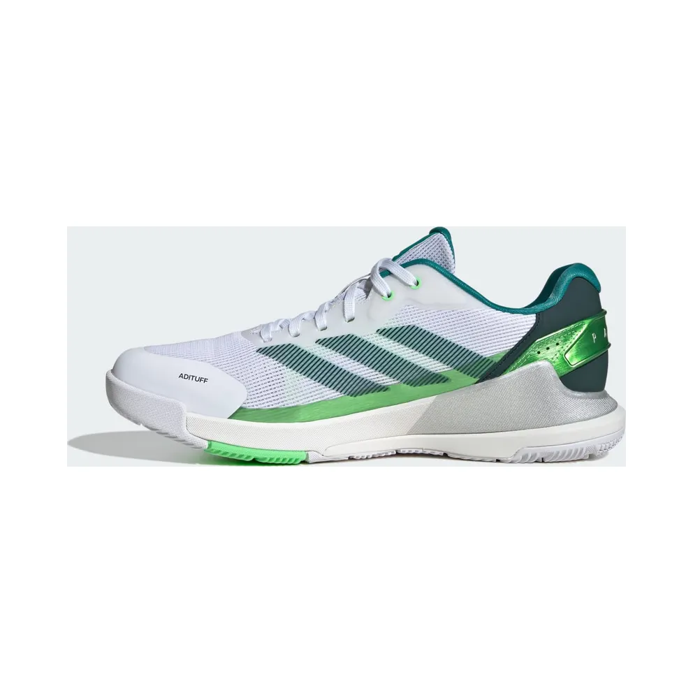 Adidas Crazyquick Padel Cloud White / Aurora Ivy / Lime Burst (JP7231)