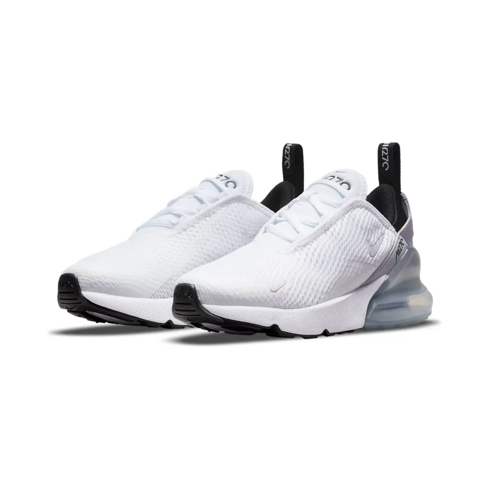 Nike Air Max 270 “White / Black / Metallic Silver / Pure Violet” (AO2372-159)