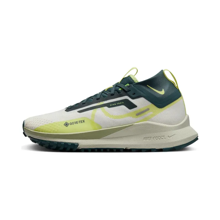 Nike React Pegasus Trail 4 Gore-Tex “Sail / Sea Glass / Deep Jungle / Light Lemon Twist” (FN7771-100)
