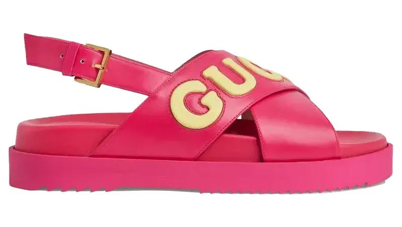Gucci Damensandale Pink (738691 AAB3J 5653)