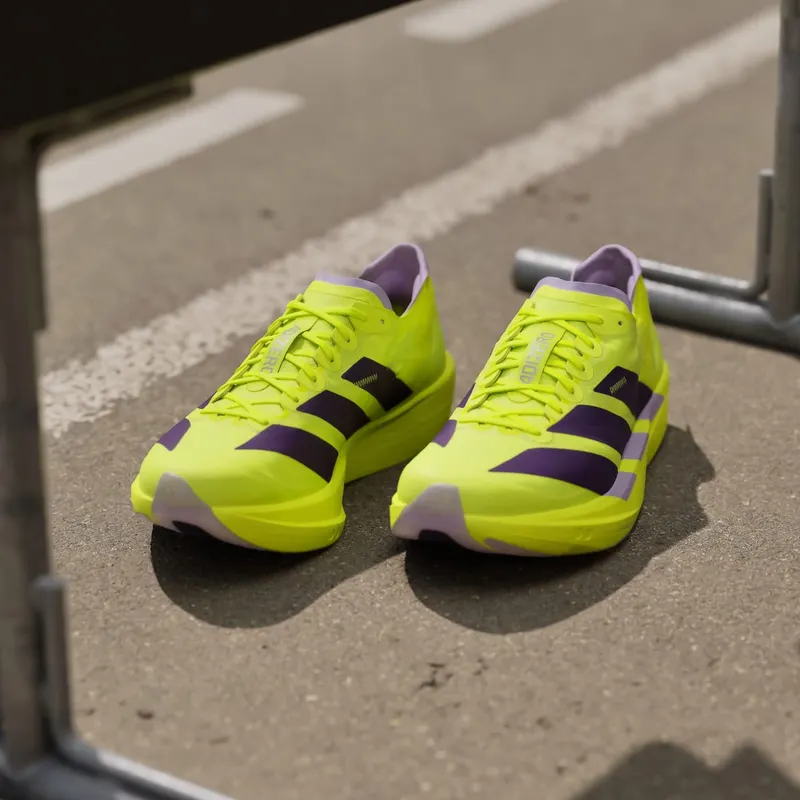 Adidas ADIZERO TAKUMI SEN 11 Solar Yellow / Aurora Plum / Powder Plum (JQ0781)