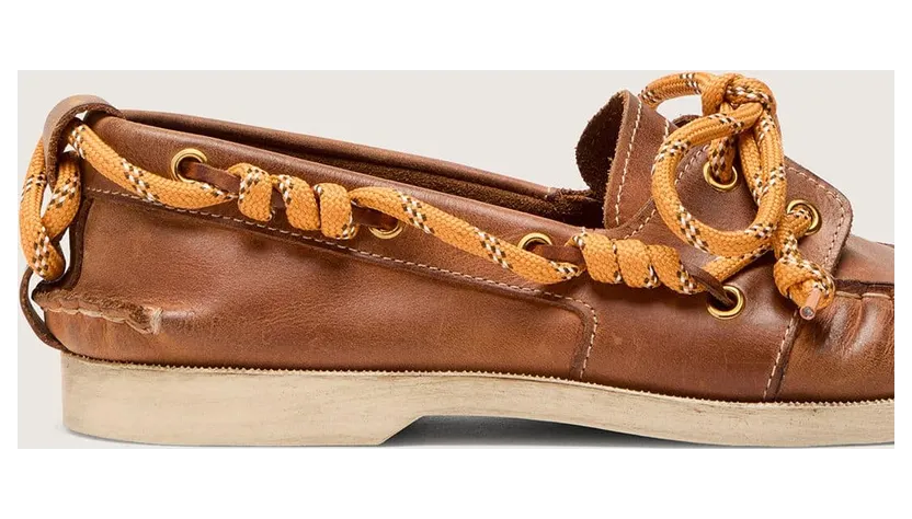 Golden Goose Cruise Loafer In Tobacco-Colored Leather (GWF00883.F008317.55150) (5)