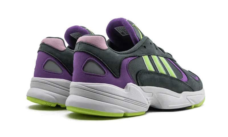 adidas Yung-1 Legend Ivy Hi Res Yellow Legend Ivy/Hi-Res Yellow/Active Purple (BD7655)