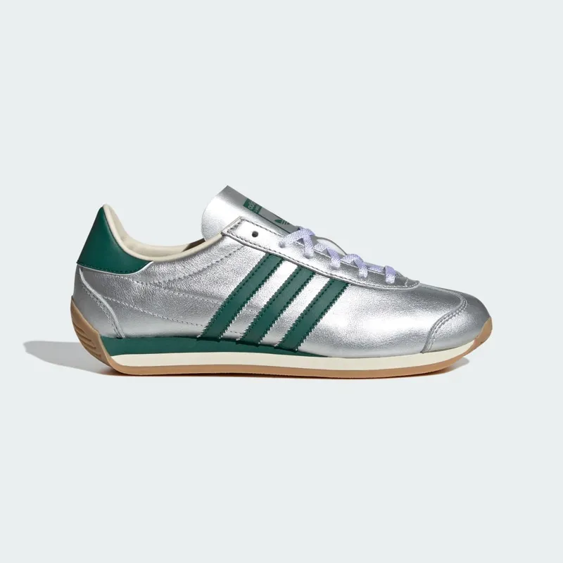 adidas Country OG Silver Metallic / Collegiate Green / Cream White (IE8412)