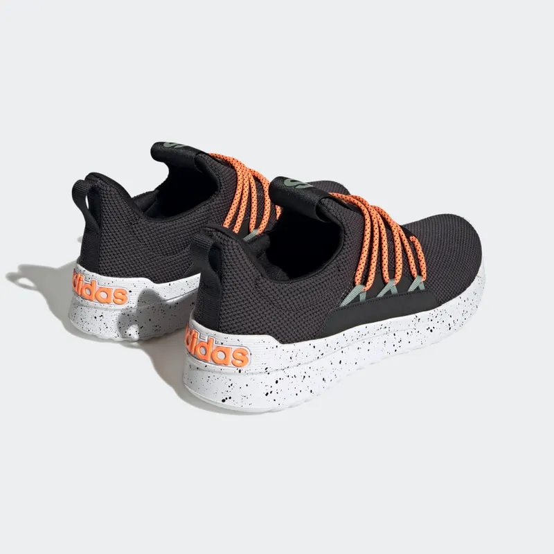 Adidas Lite Racer Adapt 4.0 Cloudfoam Slip-On Carbon / Carbon / Screaming Orange (HP2678)