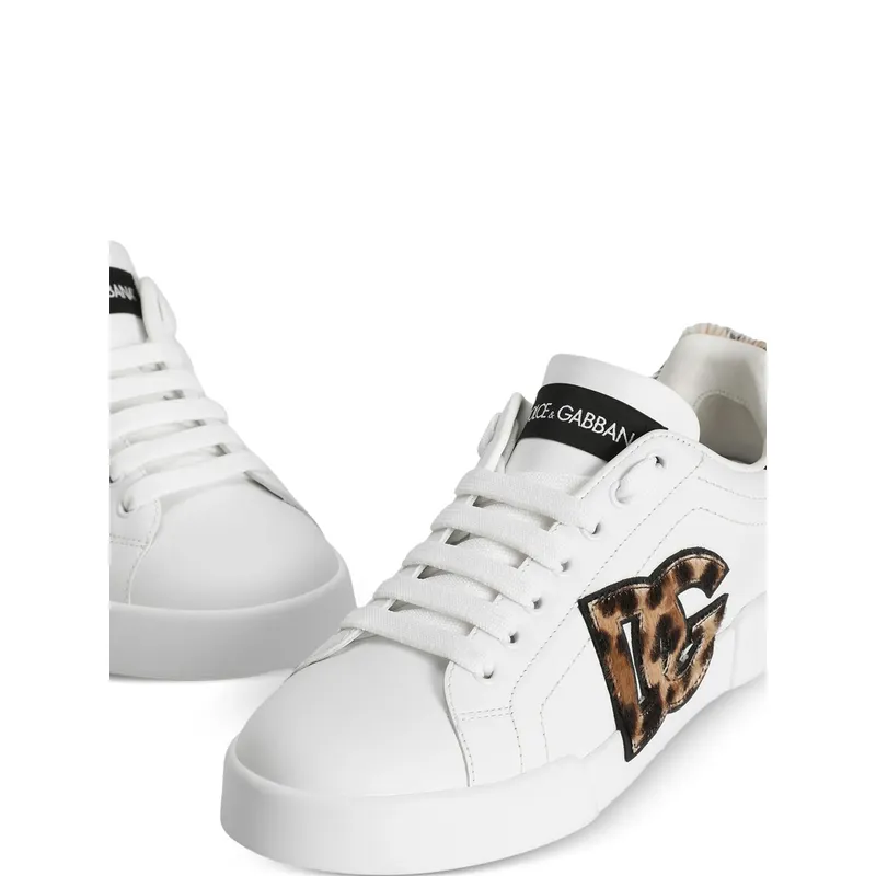Dolce & Gabbana Portofino Light Strobel Nappa Calfskin “White” (CK2395 A0225 8S543)