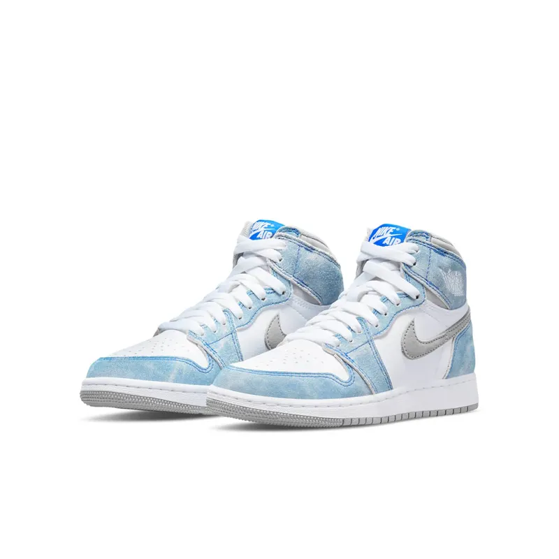 Jordan 1 Retro High Hyper Royal Smoke Grey (GS) (575441-402)