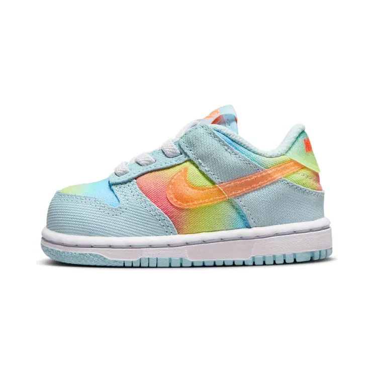 Nike Dunk Low Glacier Blue Light Lemon Twist Aquarius Blue Total Orange (HF4790-474)