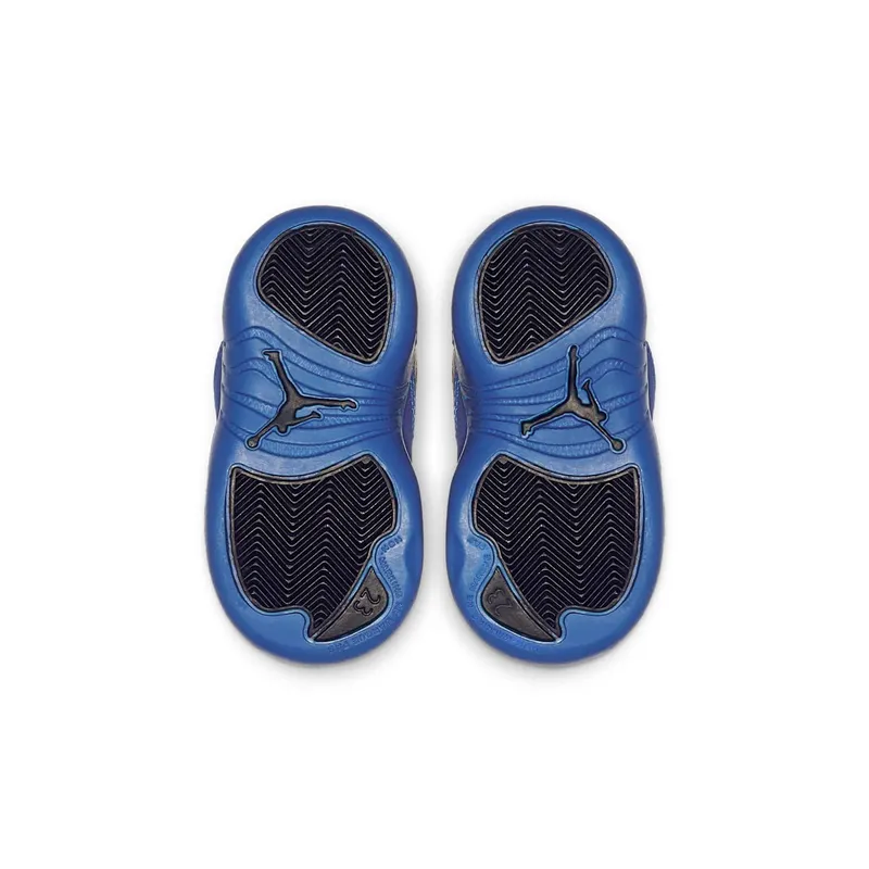 Jordan 12 Retro Black Game Royal (TD) Black/Game Royal-Black (850000-014)