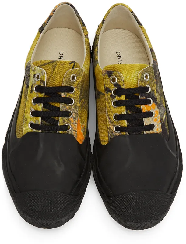 Dries Van Noten White Calfskin Low-Top (MS27/131 QU132)