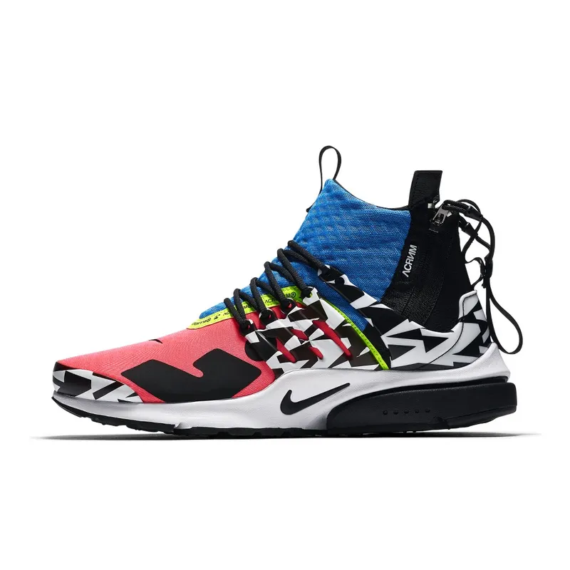 Nike x Acronym Air Presto Mid Racer Pink (2018) (AH7832-600)