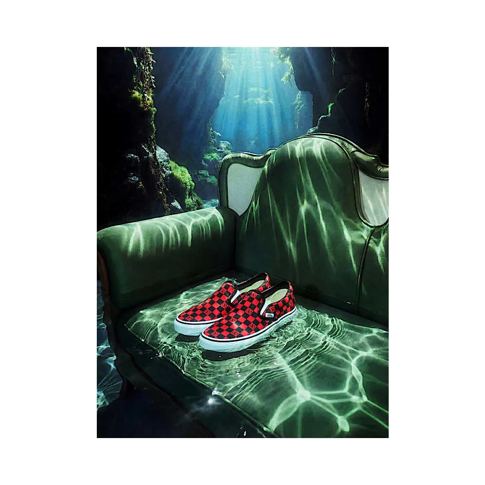 Vans Classic Slip-On Valentino Garavani Checkerboard Red (VN000XW49Y1)