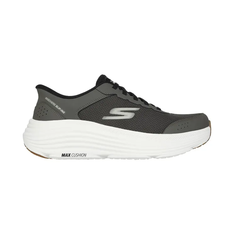 Skechers Slip-ins: Max Cushioning Endeavour – Cardova Olijf/Zwart