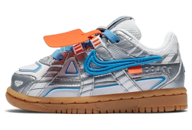 Nike Off-White x Rubber Dunk TD ‘University Blue’ Grey/University Blue (CW7444-100)