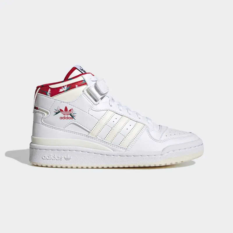 Adidas Forum Mid Thebe Magugu Cloud White / Off White / Power Red (GY9556)