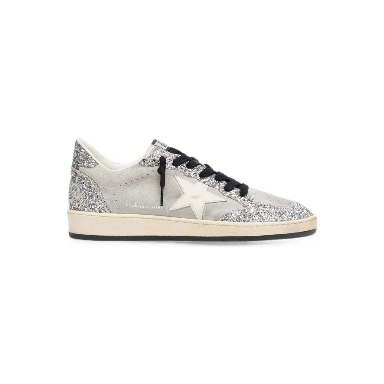 Golden Goose Ballstar Gwf00117.F008723.60379 Grey / Silver / White