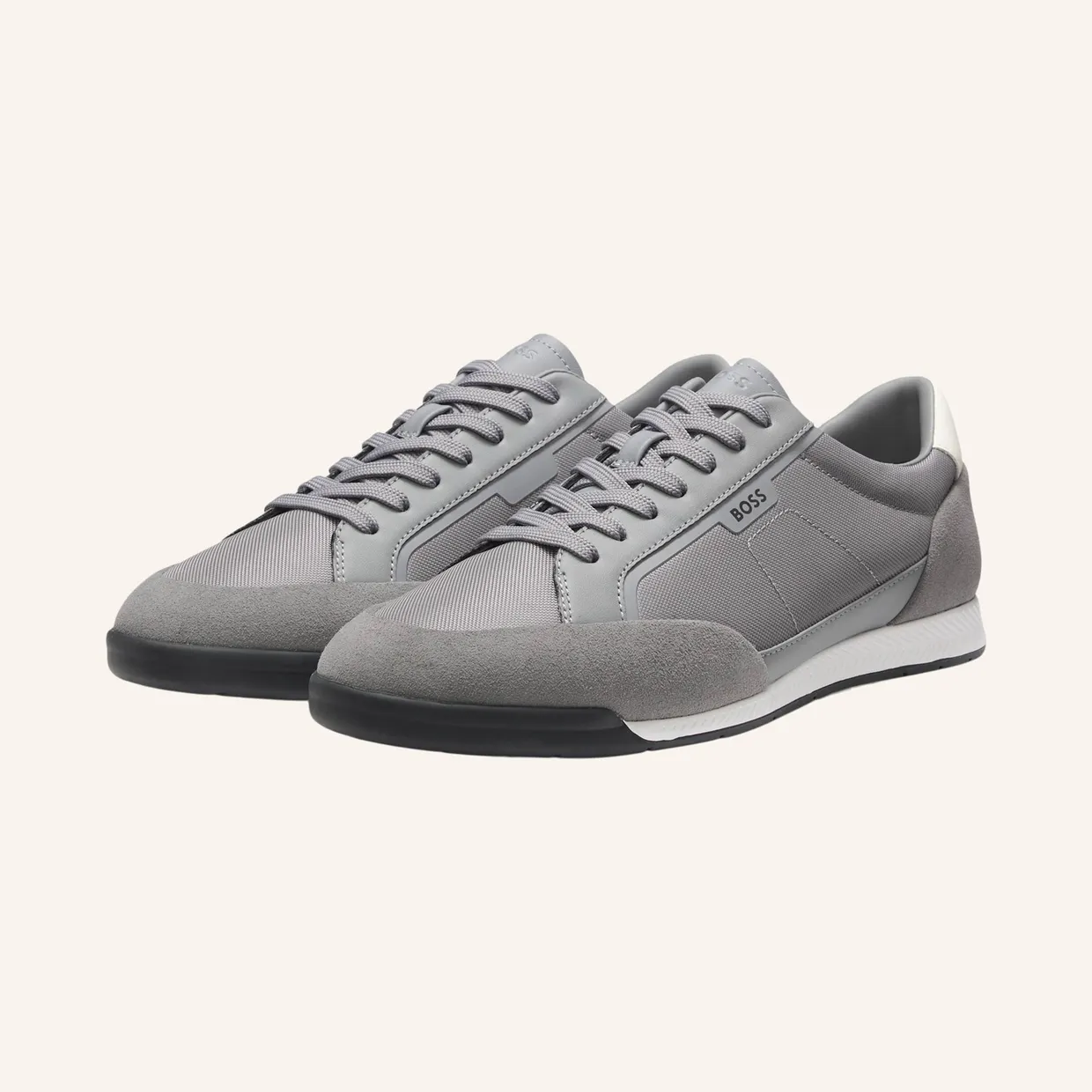 Hugo Boss Boss mit Wildledereinsätzen “Black” (50568486) (4)