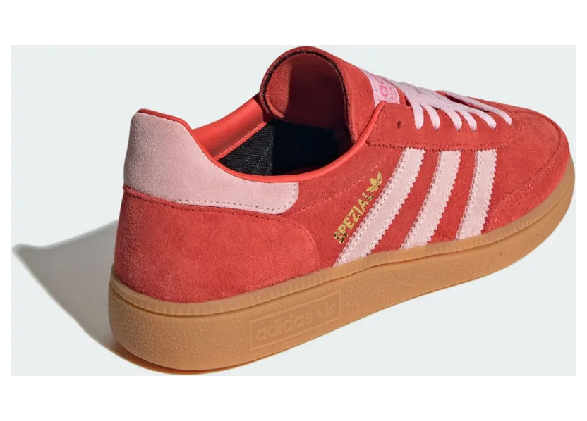 adidas Handball Spezial “Bright Red”: fröhliches Rot, zarter Rosa-Rand (6)