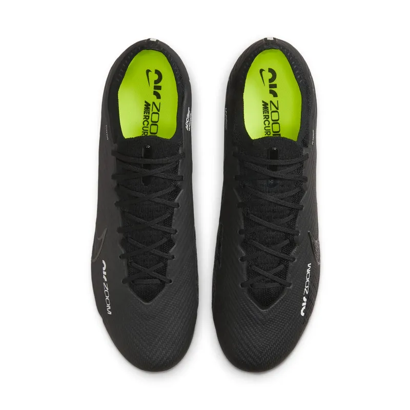 Nike Zoom Mercurial Vapor 15 Elite SG-Pro Anti-Clog Traction Black White Volt (DJ5168-001)