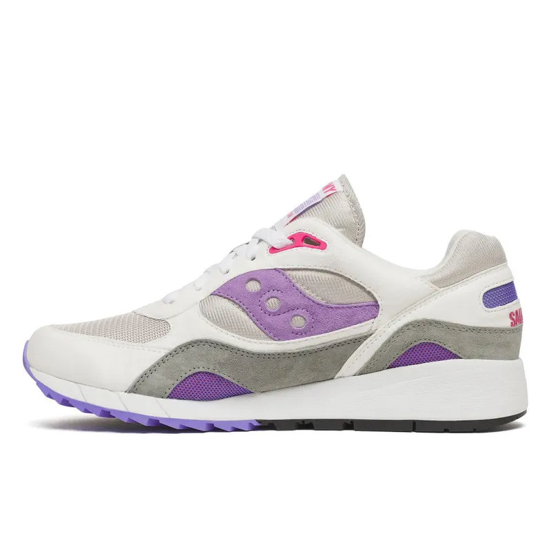 SAUCONY Shadow 6000 “White / Grey / Purple” (S70441-2)
