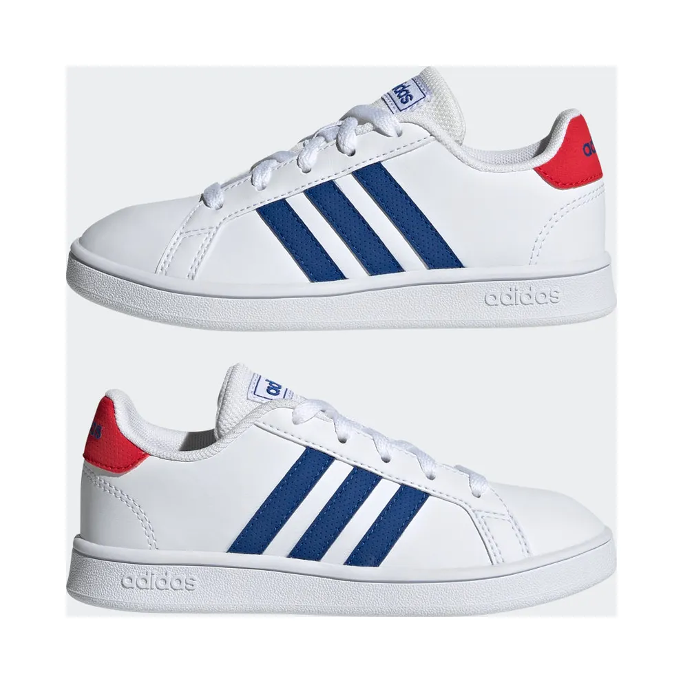Adidas Grand Court Cloud White / Royal Blue / Vivid Red (GX5742)