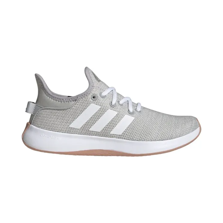 adidas Cloudfoam Pure Grey Cloud White Silver Metallic (IG7379)