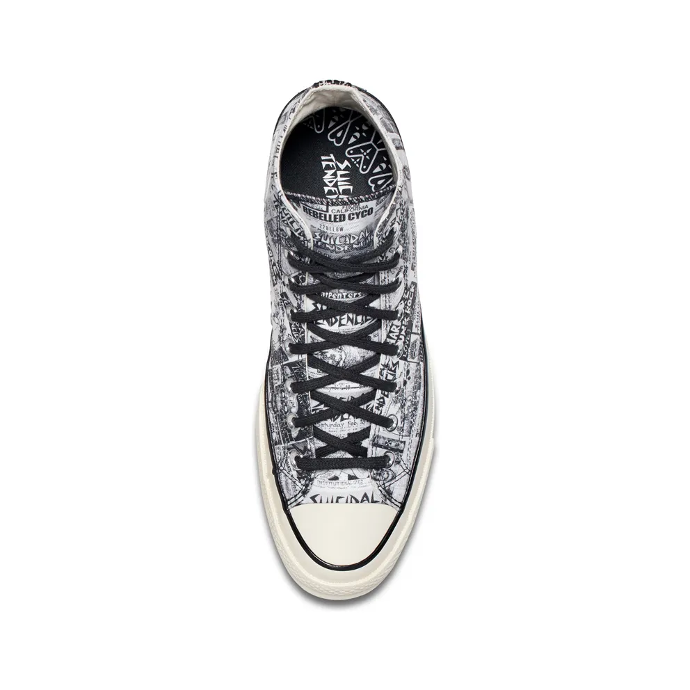 Converse Chuck Taylor All-Star 70s Hi Suicidal Tendencies Black/White (162880C)