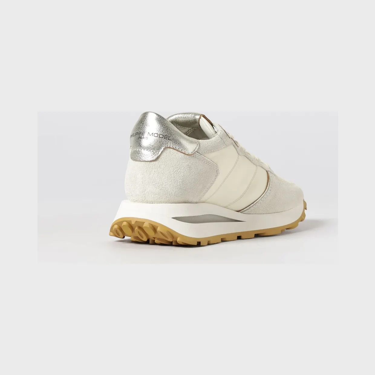 Philippe Model Tropez Haute Suede Sneakers Yellow (TKLDW033) (2)