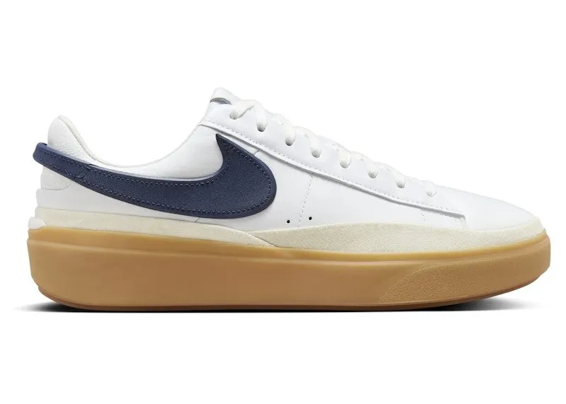 Nike Blazer Phantom Low White Summit White Gum Yellow Midnight Navy (HF3119-102)
