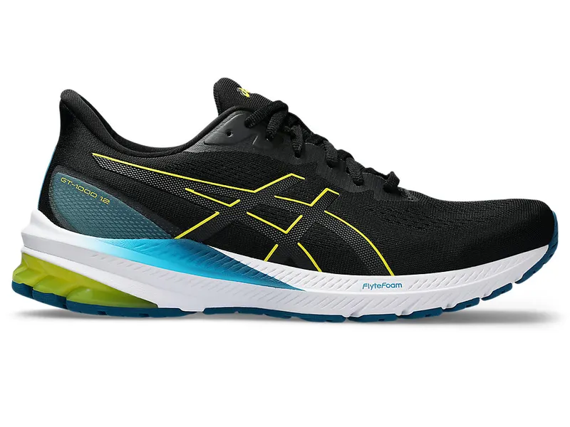 Asics Gt-1000 12 Black/Bright Yellow (1011B631.005)