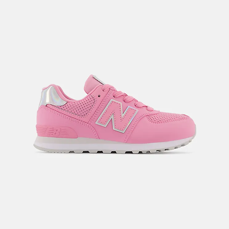 New Balance Kids Pink 574 Sneakers (PC574HM1)