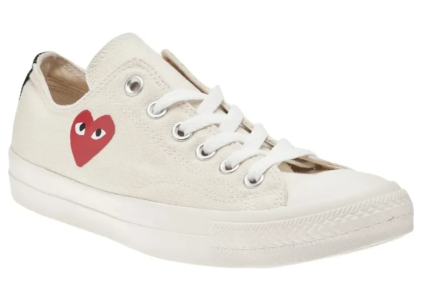 Comme Des Garçons Play -Stempel “White” (SWP1K101LOSNEAKER)