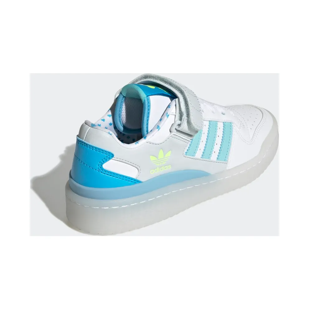 Adidas Forum Low Cloud White / Sky Rush / Clear Aqua (GZ0799)