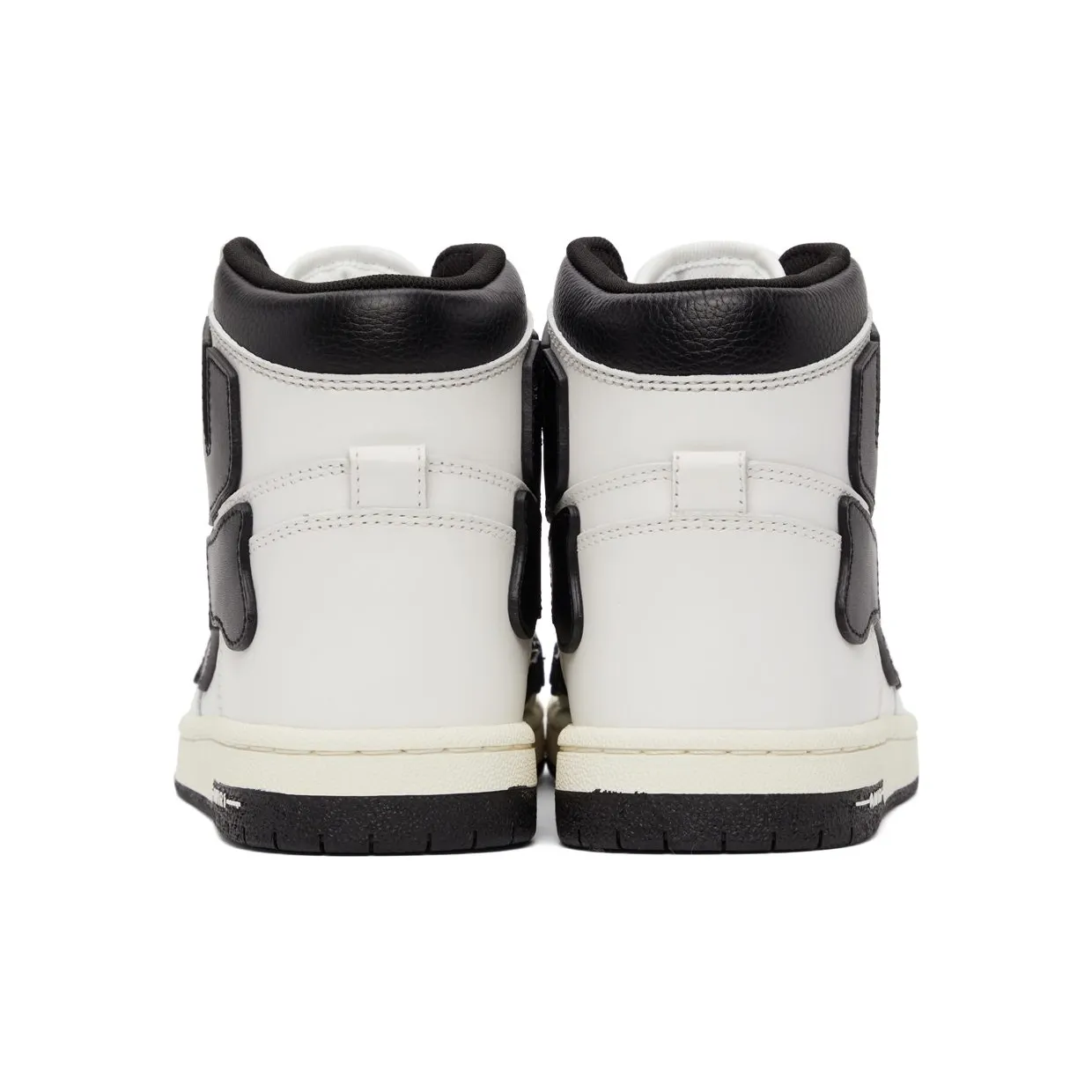 AMIRI Skel Top Hi White Black (MFS002 111) (4)