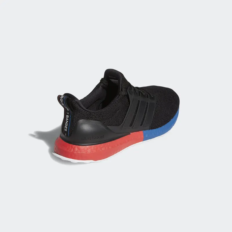 adidas Ultra Boost DNA Split Midsole Black Core Black/Core Black/Lush Red (FX7236)