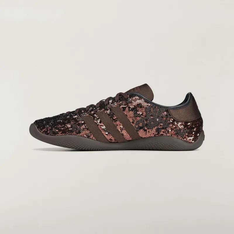 Adidas Wales Bonner Karintha Lo “Sequin / Dark Brown” (KH8798)