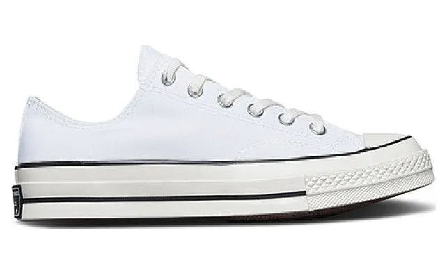 Converse Chuck 70 Vintage White Black Egret (A02306C)