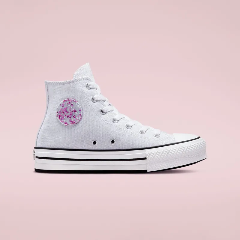 Converse Chuck Taylor All Star Platform Glitter White/Silver/natural Ivory (272839C)