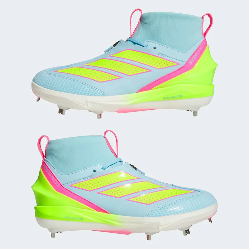 Adidas Adizero Impact+ 2.0 Spikes Bliss Blue / Lucid Lemon / Lucid Pink (JH6717)