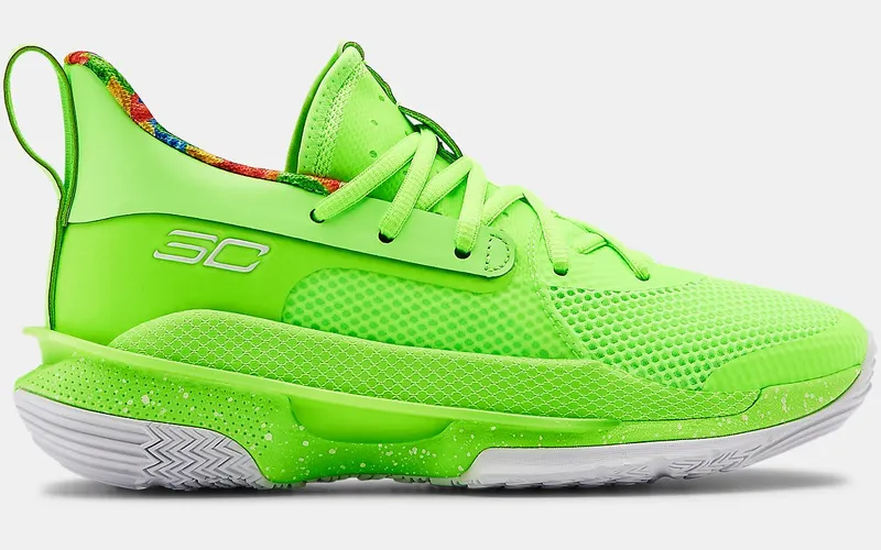 Under Armour Curry 7 Sour Patch Kids Lime (GS) Lime Light/Phosphor Green (3022113-302)