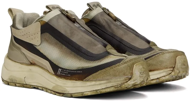 11 by Boris Bidjan Saberi Green Salomon Edition Bamba2 Low WEHR GRÜN (252 11xS)