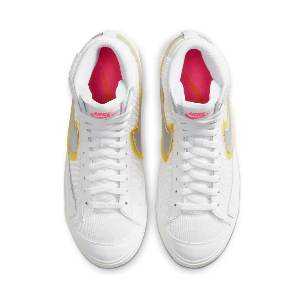 Nike Blazer Mid 77 Cotton Waffle White University Gold White/Metallic Silver-University Gold-Soar (CZ8105-100)
