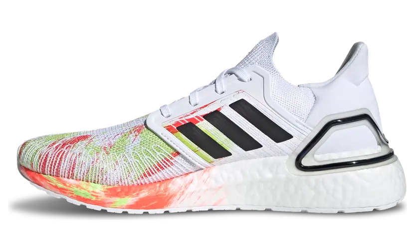 Adidas UltraBoost 20 ‘Heatmap’ Cloud White/Core Black/Signal Green (FW8169)