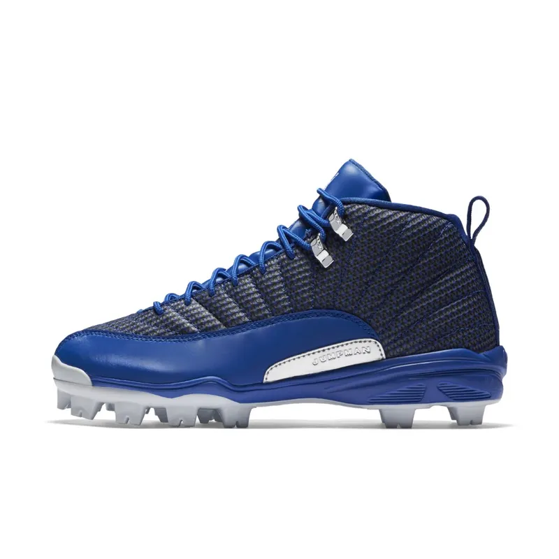 Jordan 12 Retro MCS Game Royal Game Royal/White-Metallic Silver (854566-400)