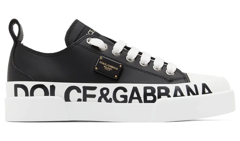 Dolce & Gabbana White Portofino Sneakers (CK1886 AO515)