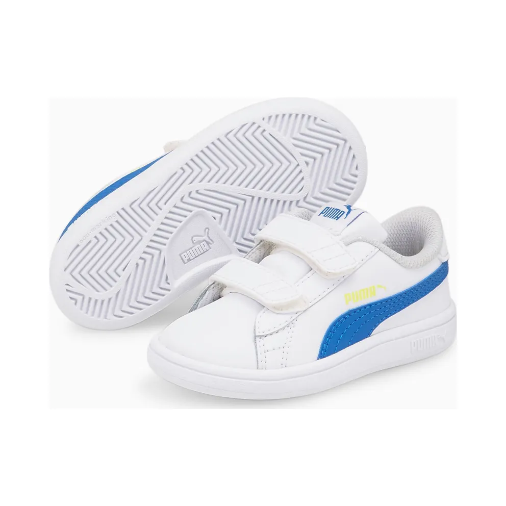 Puma Smash v2 White/Blue (365174-33)